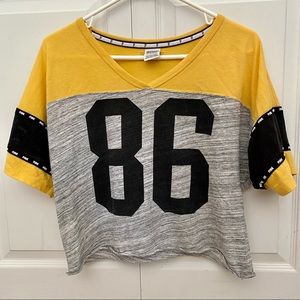 Gray and Yellow T-shirt from PINK